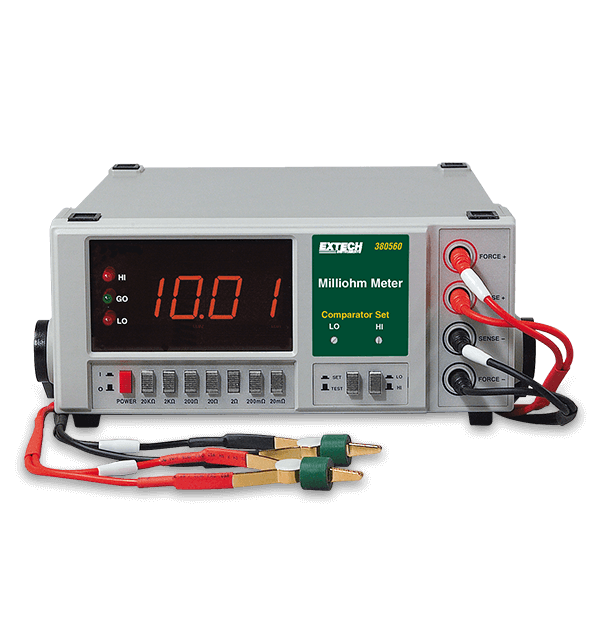 Máy đo điện trở độ chính xác cao (110VAC) Extech 380560