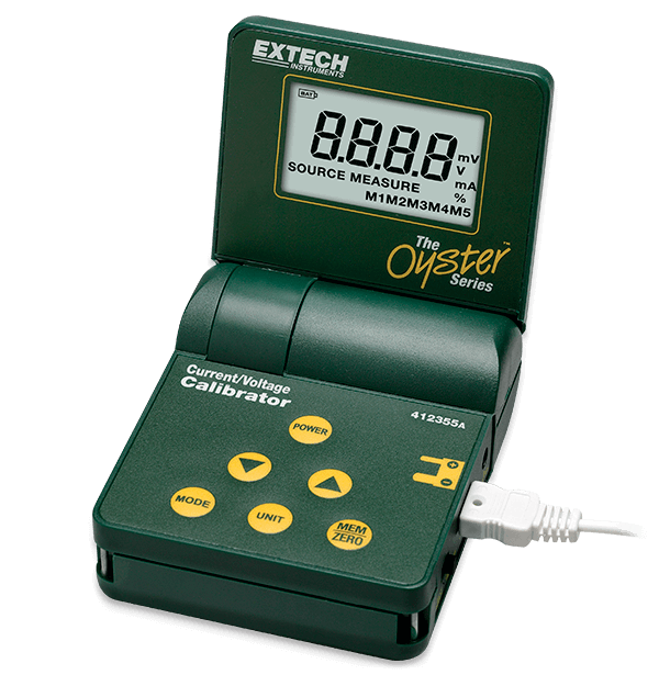 Đồng hồ đo điện áp, dòng điện và hiệu chuẩn thiết bị đo Extech 412355A