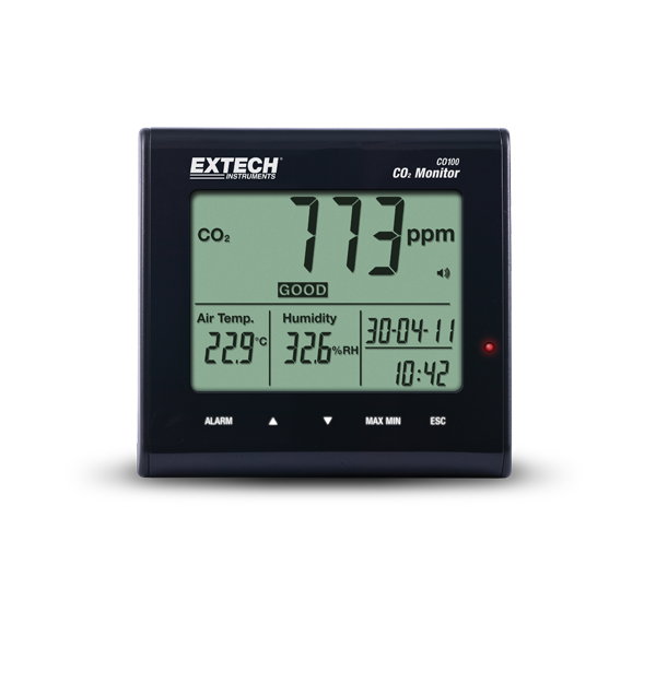 Máy đo Co2 nhiệt độ và độ ẩm Extech CO100