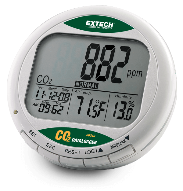 Máy đo Co2 nhiệt độ và độ ẩm Extech CO210