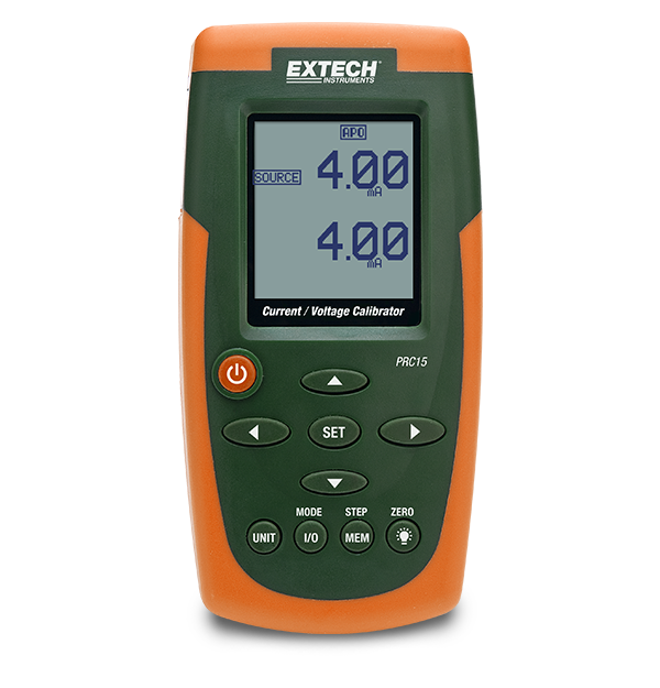 Đồng hồ đo điện áp, dòng điện và hiệu chuẩn thiết bị đo Extech PRC15