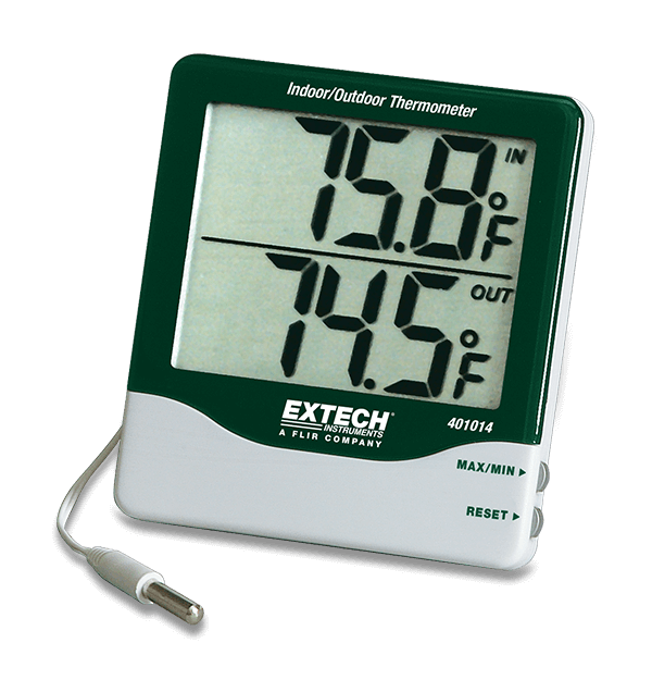 Đồng hồ đo nhiệt độ trong nhà và ngoài trời Extech 401014
