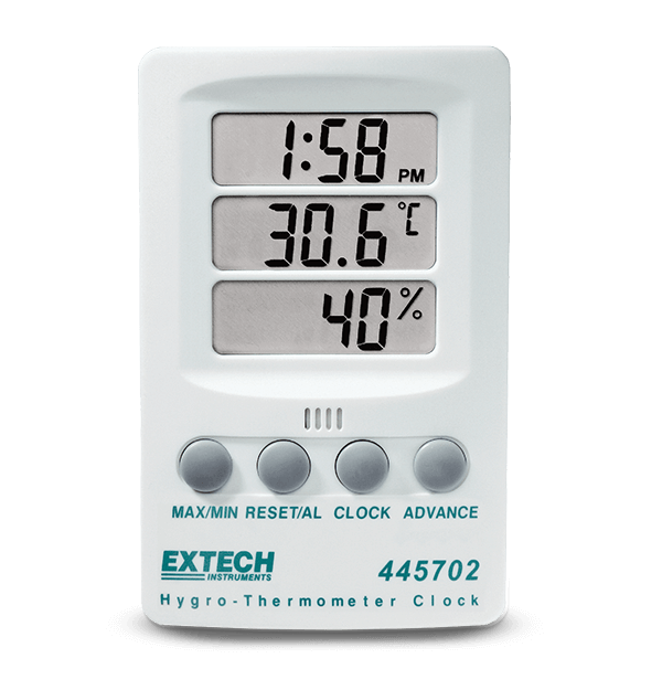 Đồng hồ đo nhiệt độ ẩm Extech 445702