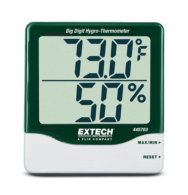 Đồng hồ đo nhiệt độ ẩm Extech 445703