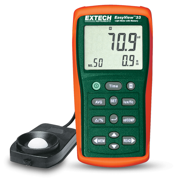Máy đo ánh sáng có bộ nhớ Extech EA33