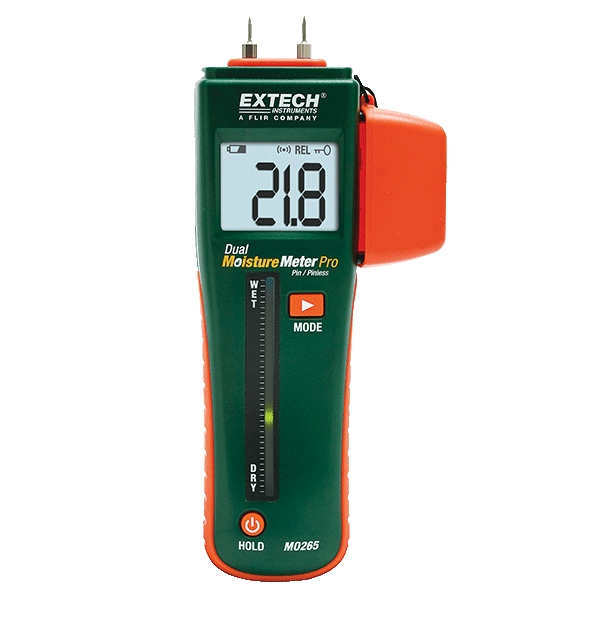Máy đo độ ẩm gỗ và vật liệu xây dựng Extech MO265
