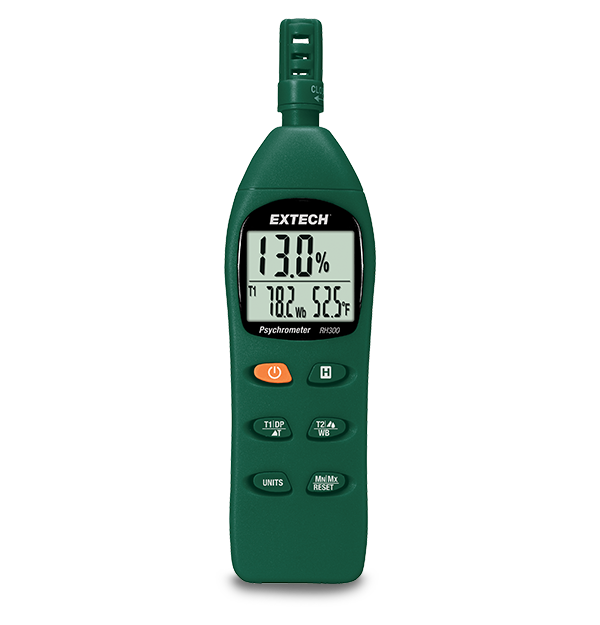 Đồng hồ đo nhiệt độ ẩm Extech RH300
