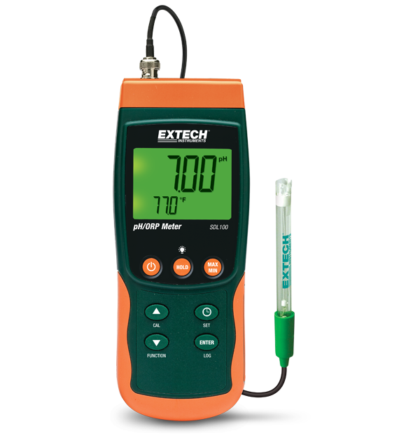 Máy đo pH/ORP/Nhiệt độ và ghi dữ liệu Extech SDL100