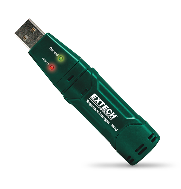 Bộ ghi dữ liệu nhiệt độ USB Extech TH10