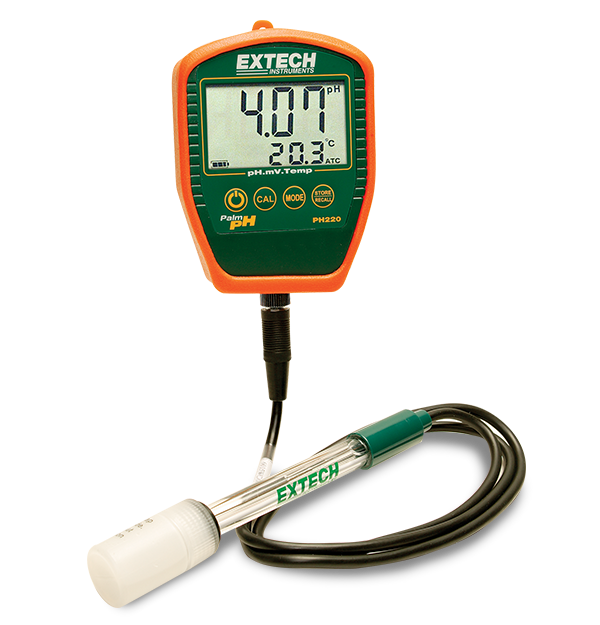 Máy đo pH với điện cực pH Extech PH220-C