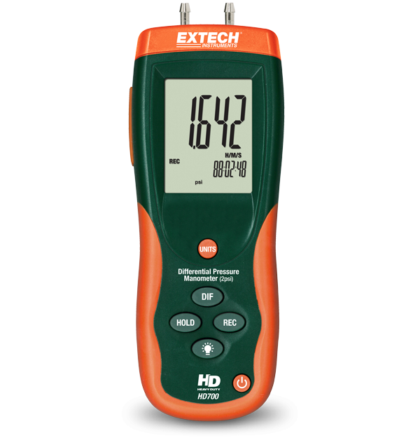 Đồng hồ đo áp suất chênh lệch Extech HD700